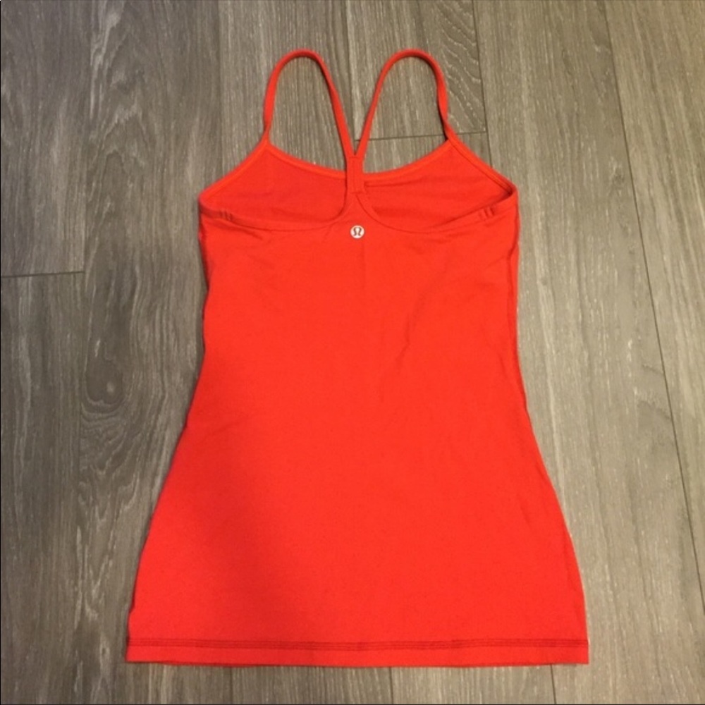 Lululemon size 10 orange power Y